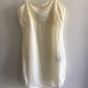 90s Bebe Cream Dress